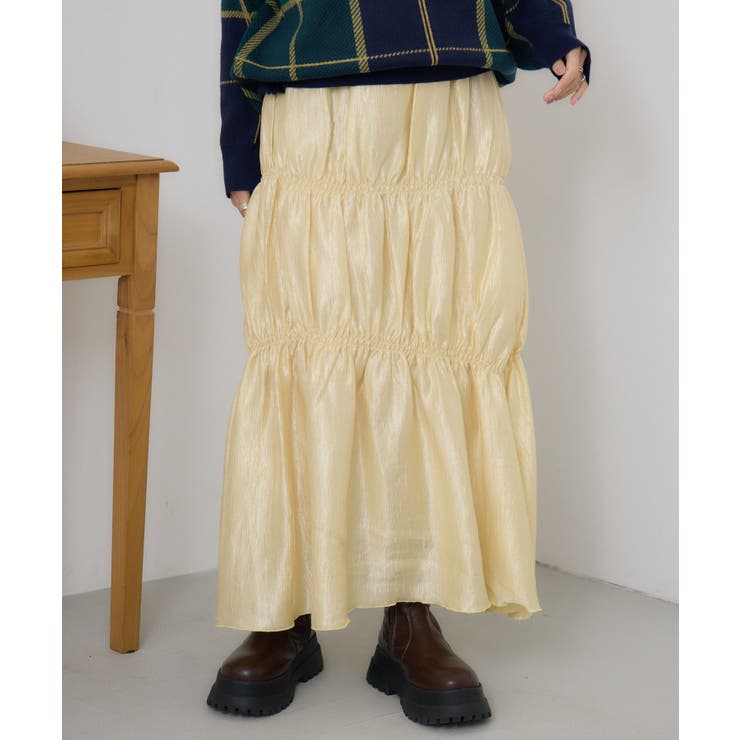 サテンシャーリングSK | RETRO GIRL | 詳細画像28 