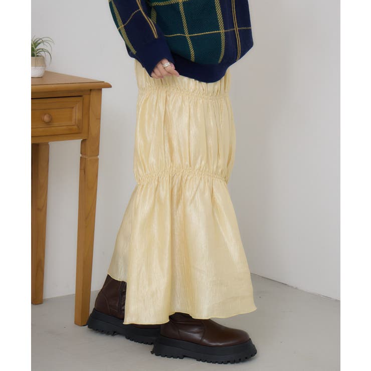 サテンシャーリングSK | RETRO GIRL | 詳細画像29 