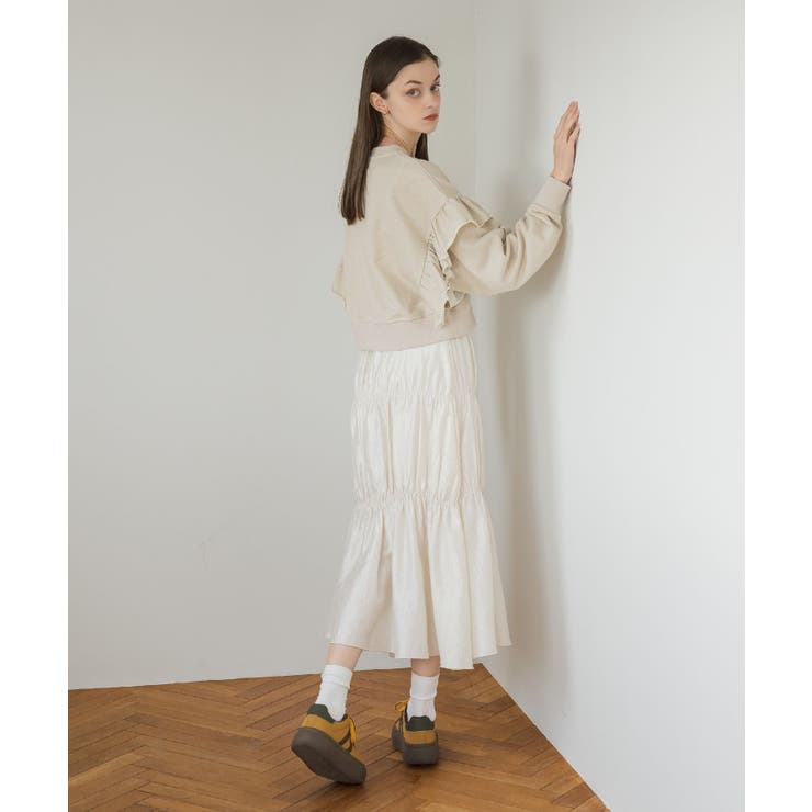 サテンシャーリングSK | RETRO GIRL | 詳細画像6 