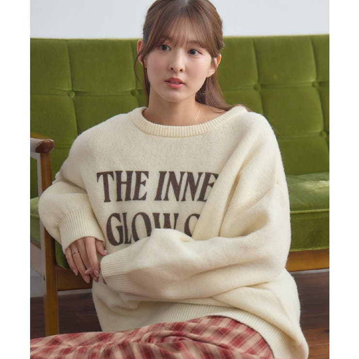 ラバープリントニット | RETRO GIRL | 詳細画像1 