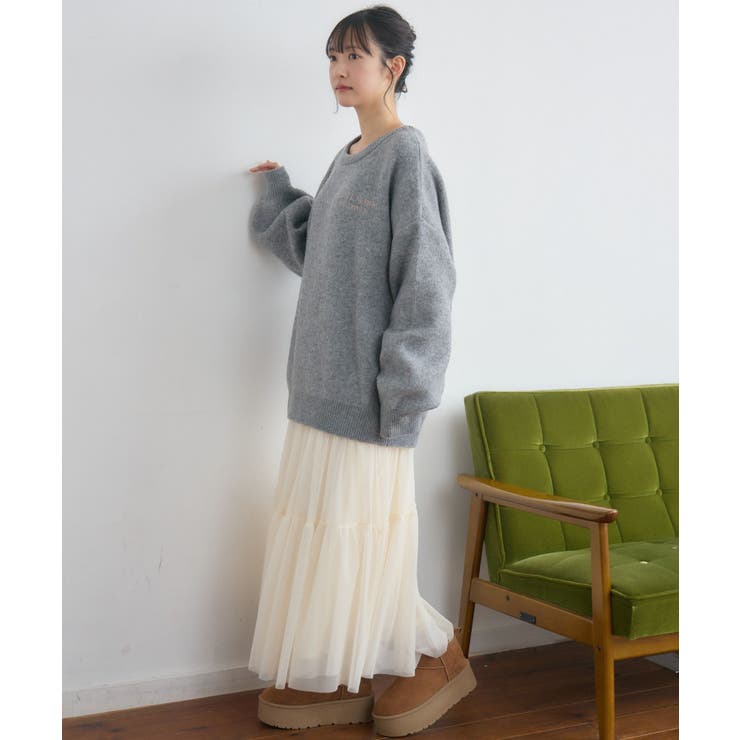 ラバープリントニット | RETRO GIRL | 詳細画像14 