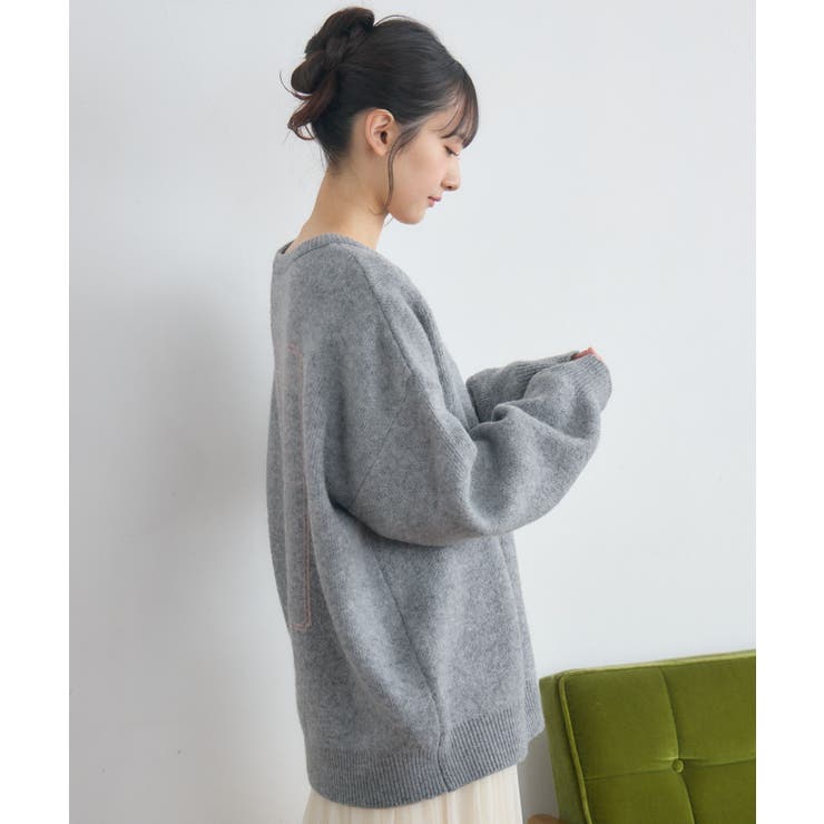 ラバープリントニット | RETRO GIRL | 詳細画像17 