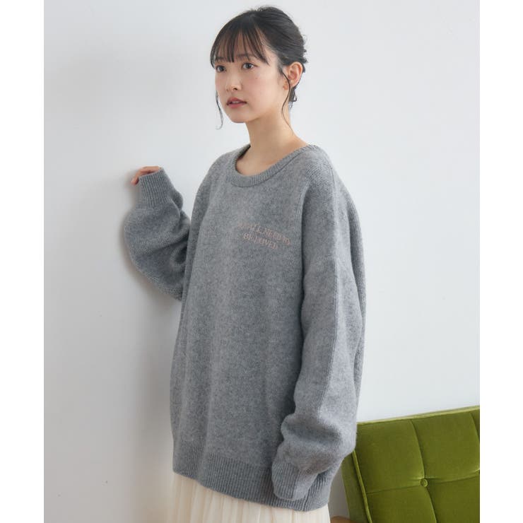 ラバープリントニット | RETRO GIRL | 詳細画像18 