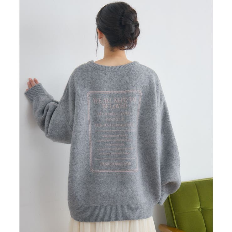 ラバープリントニット | RETRO GIRL | 詳細画像19 