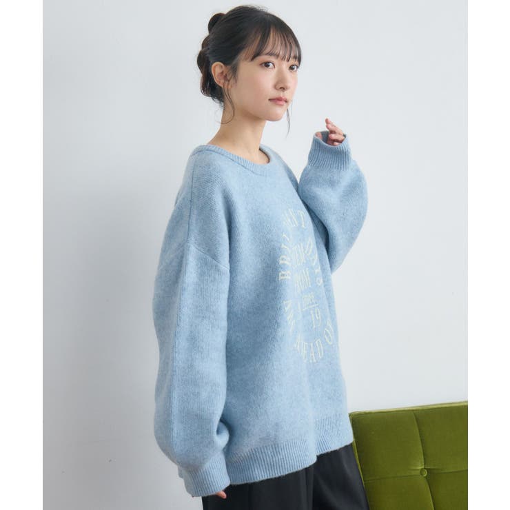 ラバープリントニット | RETRO GIRL | 詳細画像25 