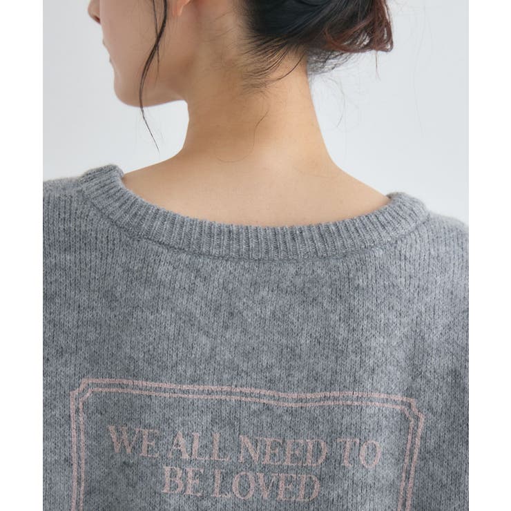 ラバープリントニット | RETRO GIRL | 詳細画像33 