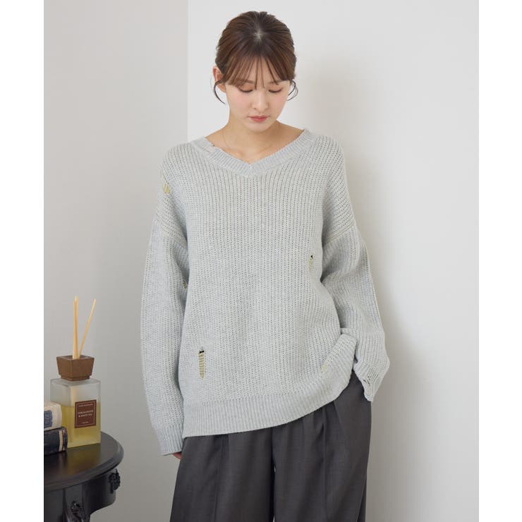 GRY0 | ダメージチュニックNT | RETRO GIRL