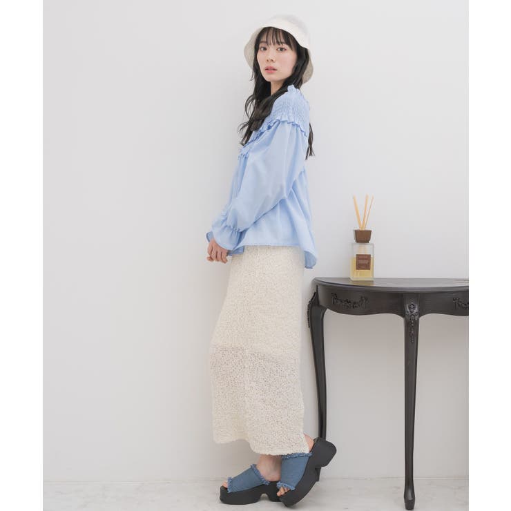 カシュクールブラウス | RETRO GIRL | 詳細画像14 