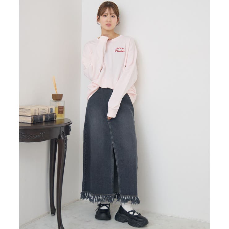 サガラ刺繍トレーナー | RETRO GIRL | 詳細画像10 