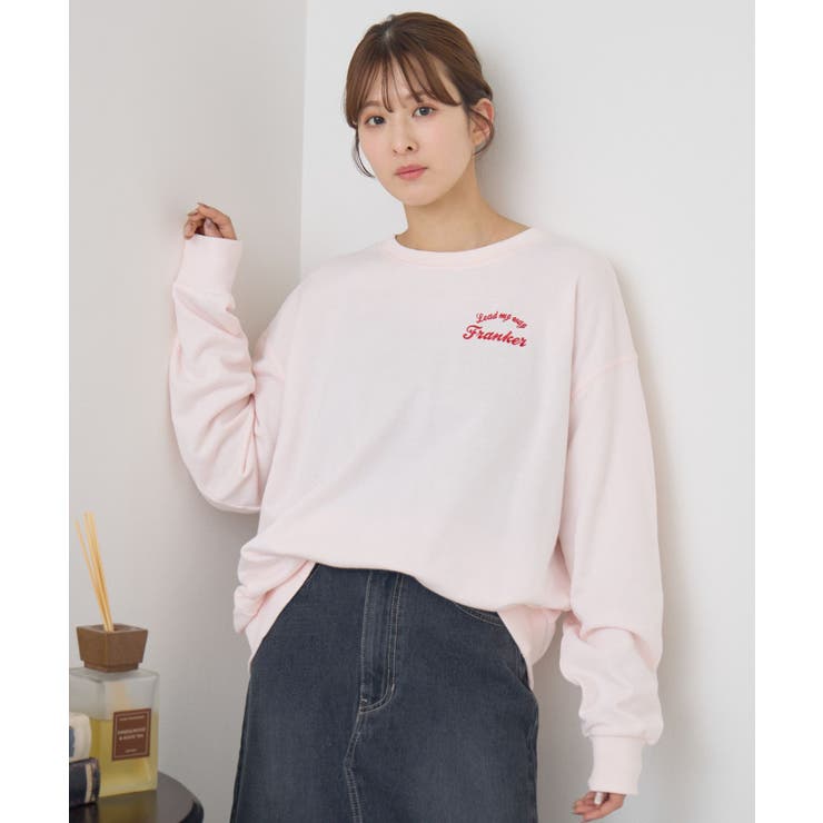 サガラ刺繍トレーナー | RETRO GIRL | 詳細画像14 