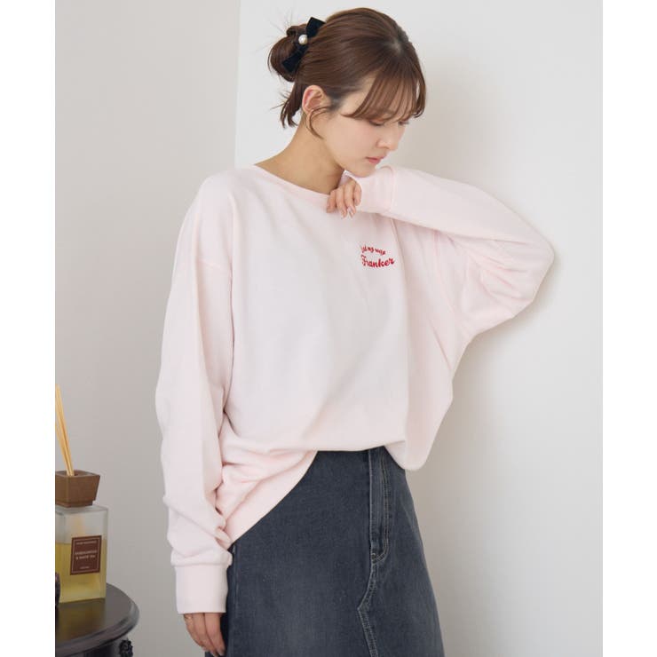 サガラ刺繍トレーナー | RETRO GIRL | 詳細画像15 