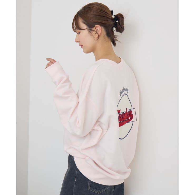 サガラ刺繍トレーナー | RETRO GIRL | 詳細画像16 