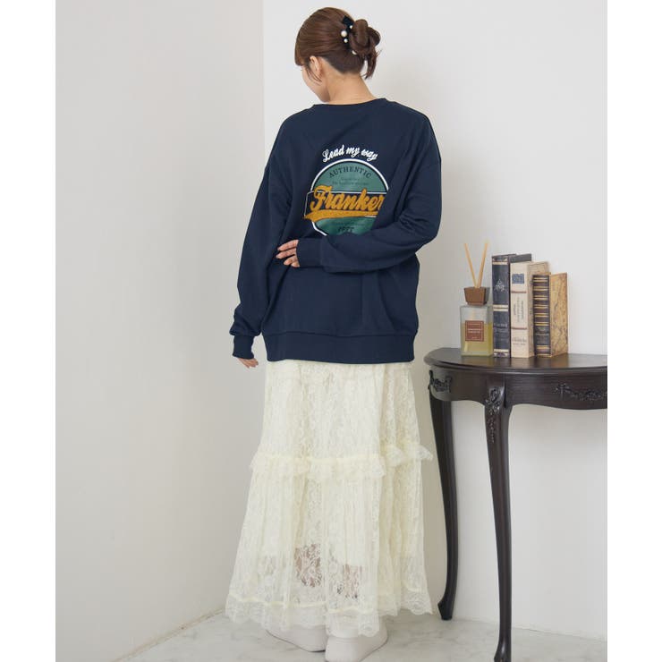 サガラ刺繍トレーナー | RETRO GIRL | 詳細画像21 