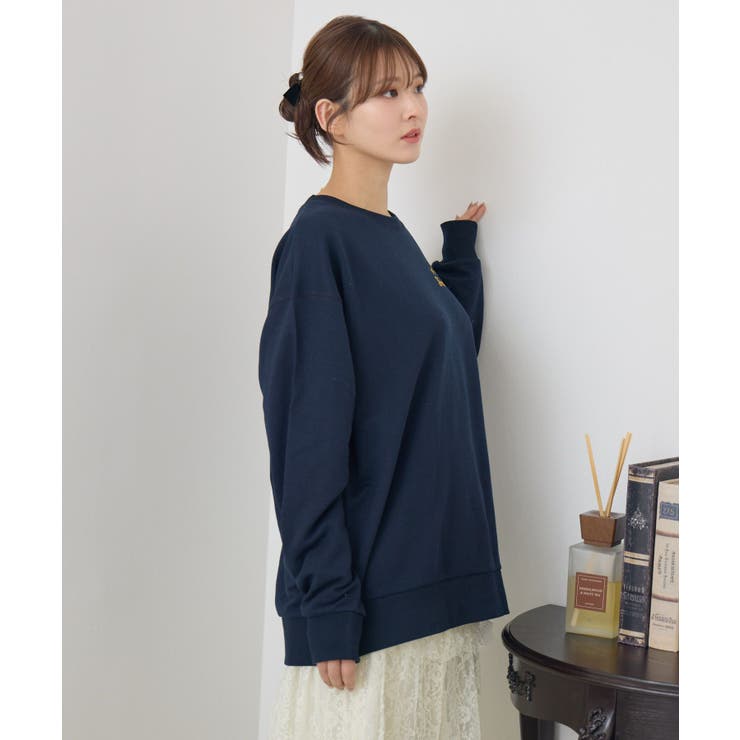 サガラ刺繍トレーナー | RETRO GIRL | 詳細画像23 