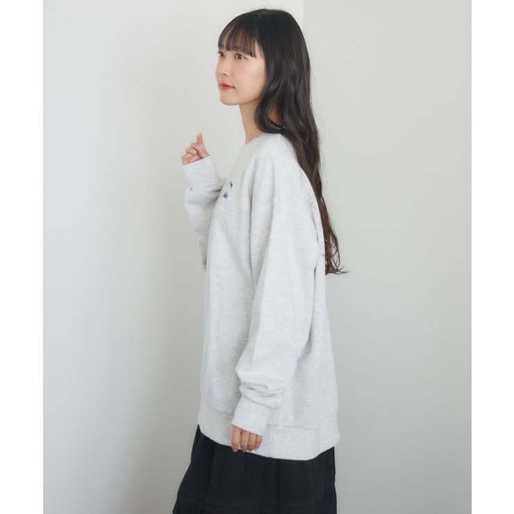 サガラ刺繍トレーナー | RETRO GIRL | 詳細画像8 