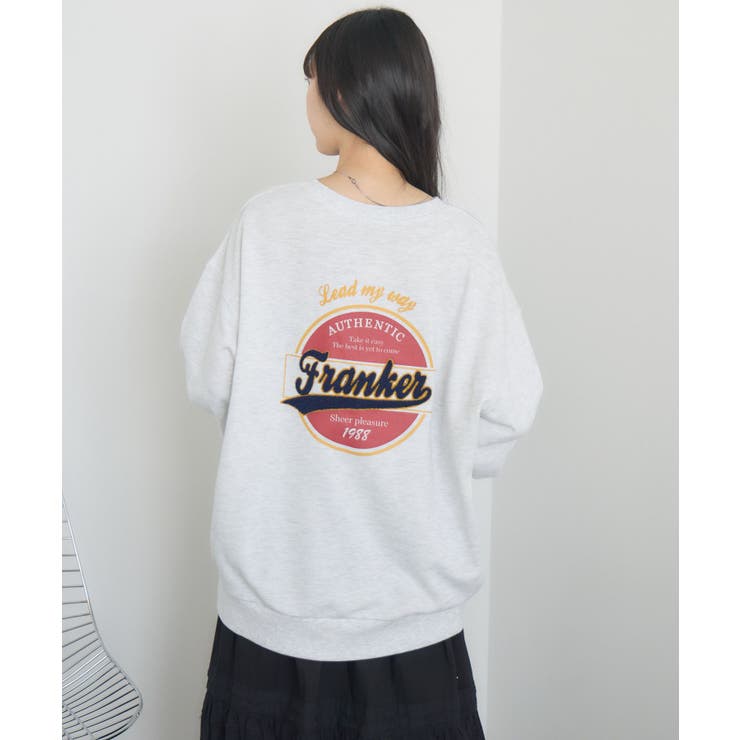 サガラ刺繍トレーナー | RETRO GIRL | 詳細画像9 