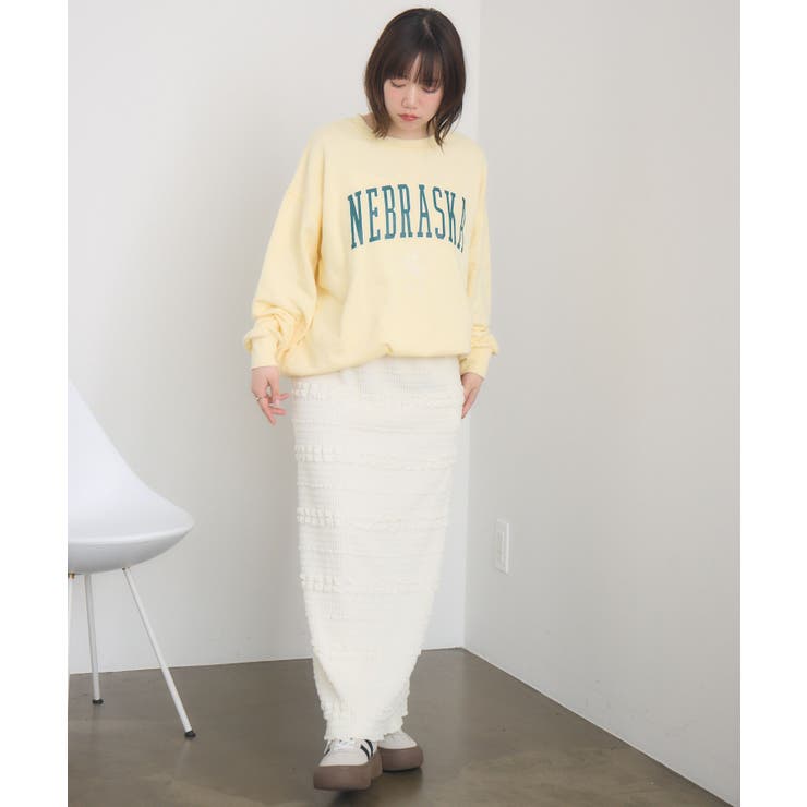 発泡プリントトレーナー | RETRO GIRL | 詳細画像10 