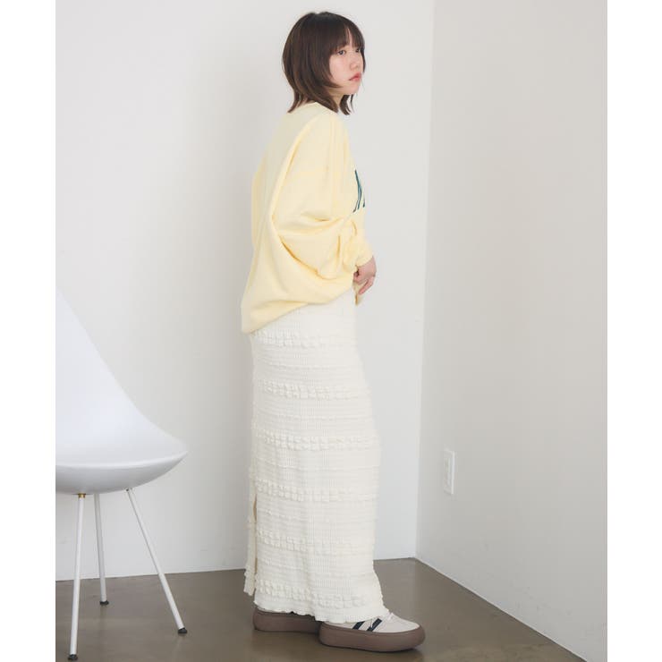 発泡プリントトレーナー | RETRO GIRL | 詳細画像11 