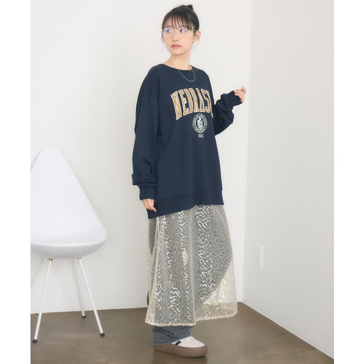 発泡プリントトレーナー | RETRO GIRL | 詳細画像20 