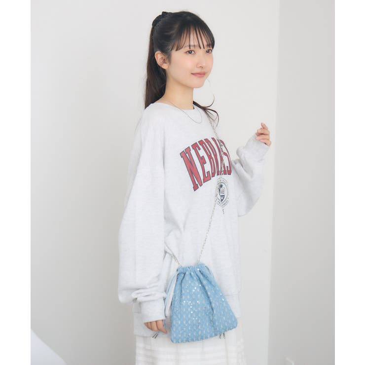 発泡プリントトレーナー | RETRO GIRL | 詳細画像7 