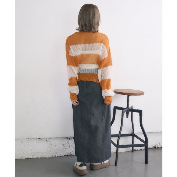 モヘアボーダーNT | RETRO GIRL | 詳細画像13 