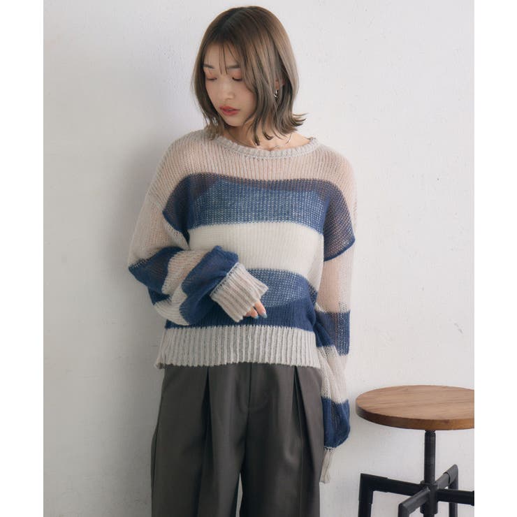 モヘアボーダーNT | RETRO GIRL | 詳細画像22 