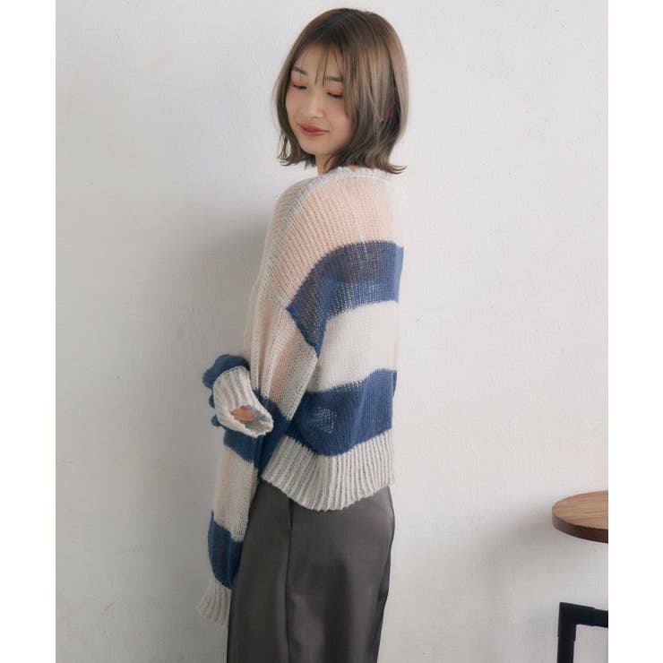 モヘアボーダーNT | RETRO GIRL | 詳細画像24 