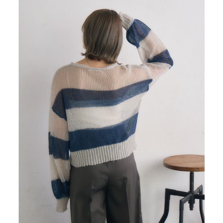 モヘアボーダーNT | RETRO GIRL | 詳細画像25 