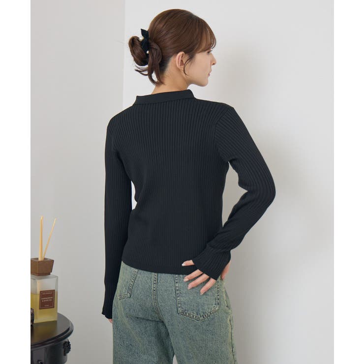 襟付チビボタンカーデ | RETRO GIRL | 詳細画像20 