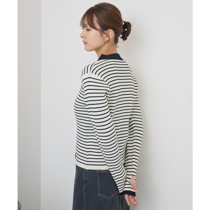 襟付チビボタンカーデ | RETRO GIRL | 詳細画像27 