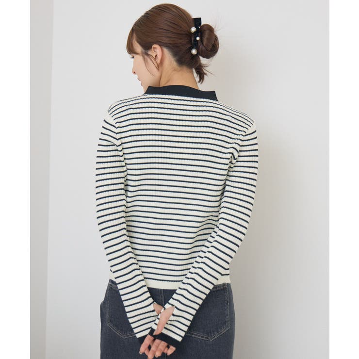 襟付チビボタンカーデ | RETRO GIRL | 詳細画像28 