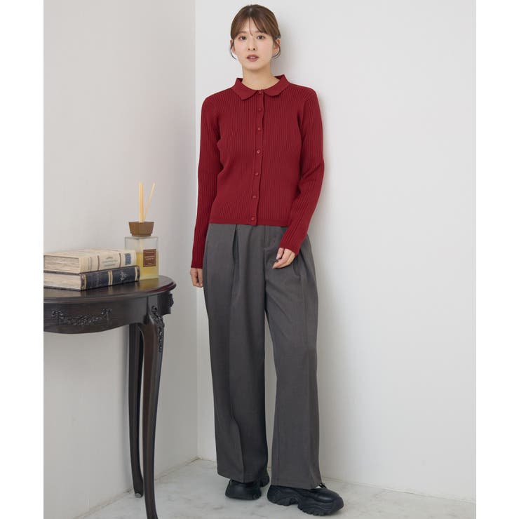 襟付チビボタンカーデ | RETRO GIRL | 詳細画像29 