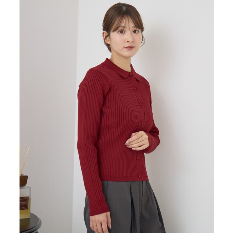 襟付チビボタンカーデ | RETRO GIRL | 詳細画像34 