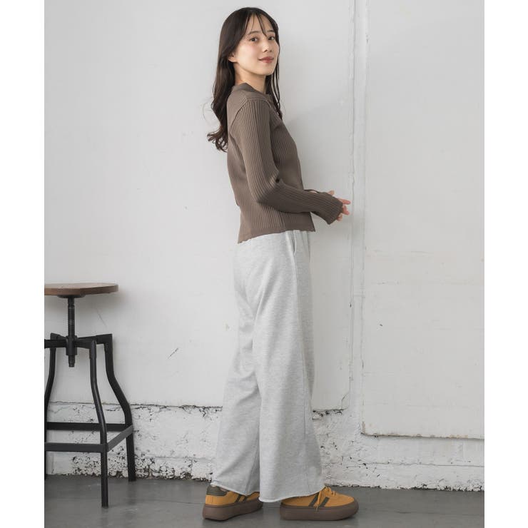 襟付チビボタンカーデ | RETRO GIRL | 詳細画像4 