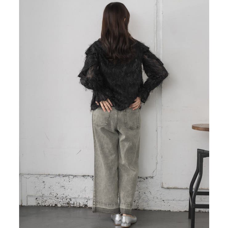 フェザー肩フリルBL | RETRO GIRL | 詳細画像14 