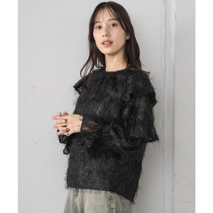 フェザー肩フリルBL | RETRO GIRL | 詳細画像17 