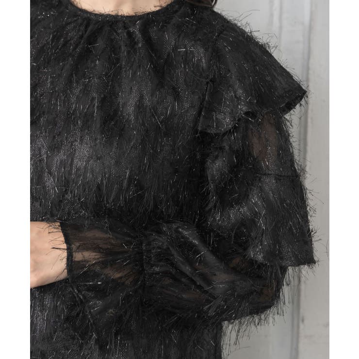 フェザー肩フリルBL | RETRO GIRL | 詳細画像20 