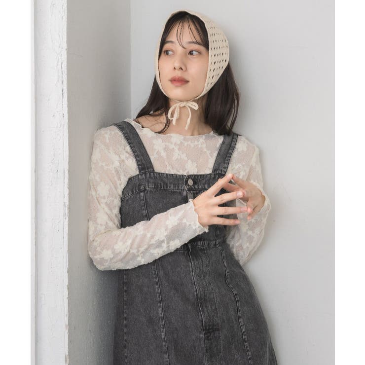 デニムフレアOP | RETRO GIRL | 詳細画像10 