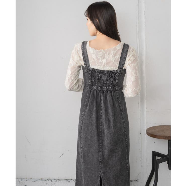 デニムフレアOP | RETRO GIRL | 詳細画像19 