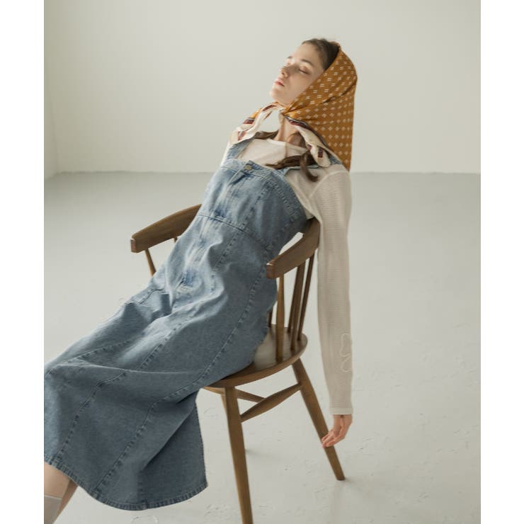 デニムフレアOP | RETRO GIRL | 詳細画像2 