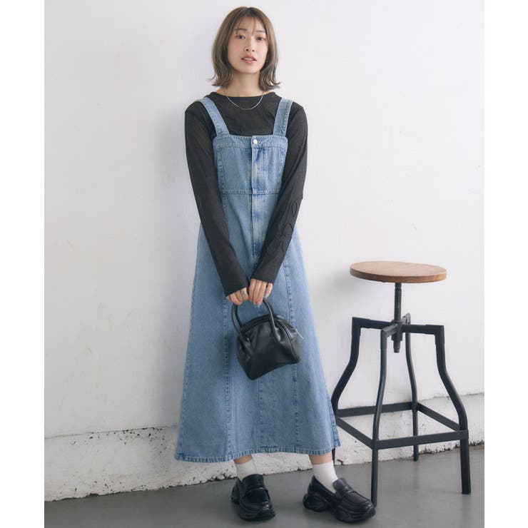 デニムフレアOP | RETRO GIRL | 詳細画像20 