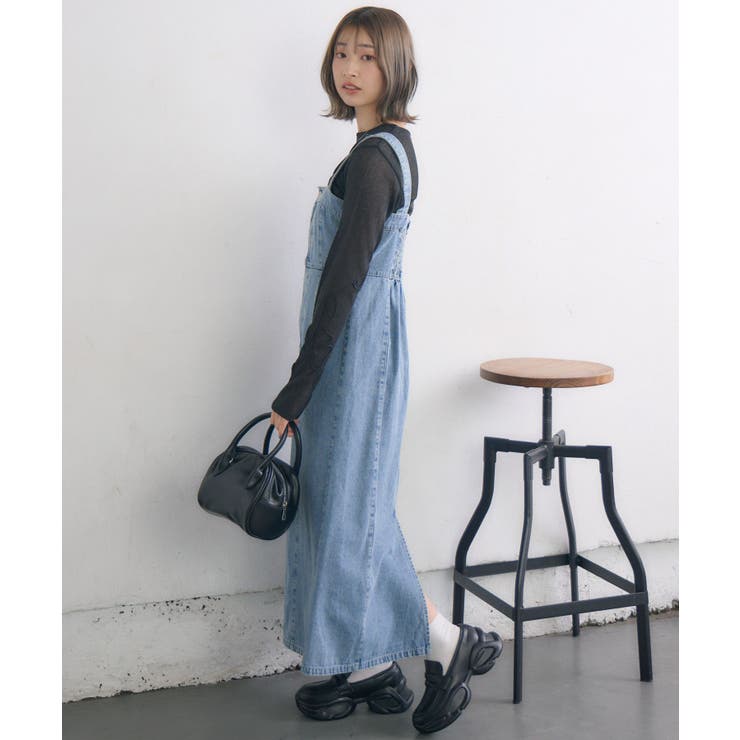 デニムフレアOP | RETRO GIRL | 詳細画像22 