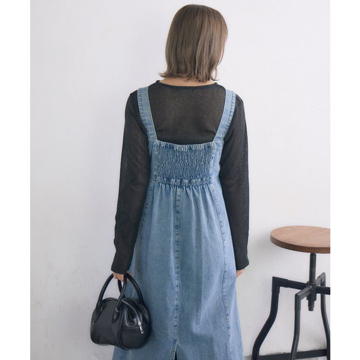 デニムフレアOP | RETRO GIRL | 詳細画像27 