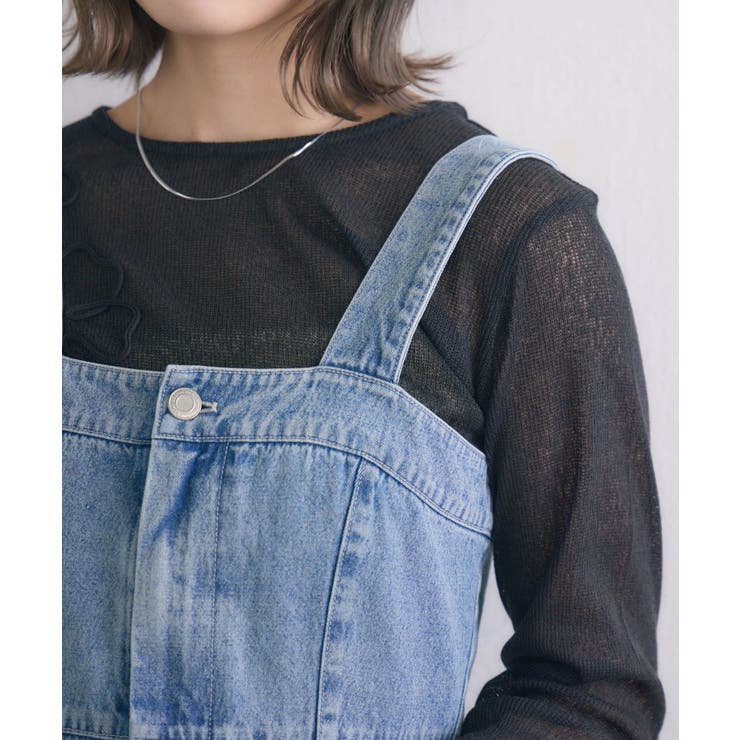 デニムフレアOP | RETRO GIRL | 詳細画像30 