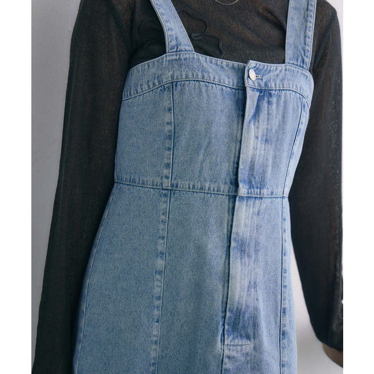 デニムフレアOP | RETRO GIRL | 詳細画像32 