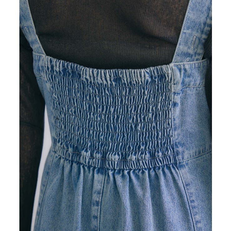 デニムフレアOP | RETRO GIRL | 詳細画像34 