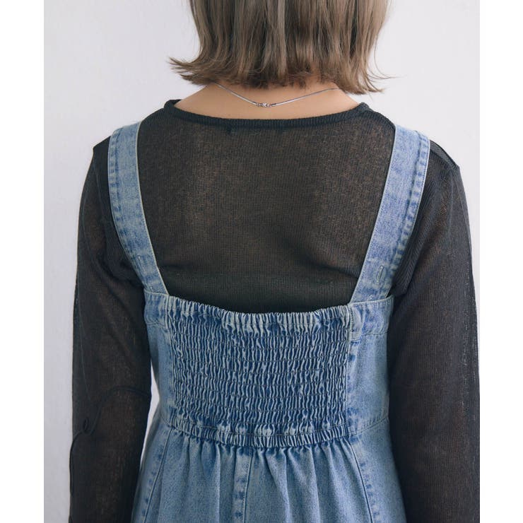 デニムフレアOP | RETRO GIRL | 詳細画像35 