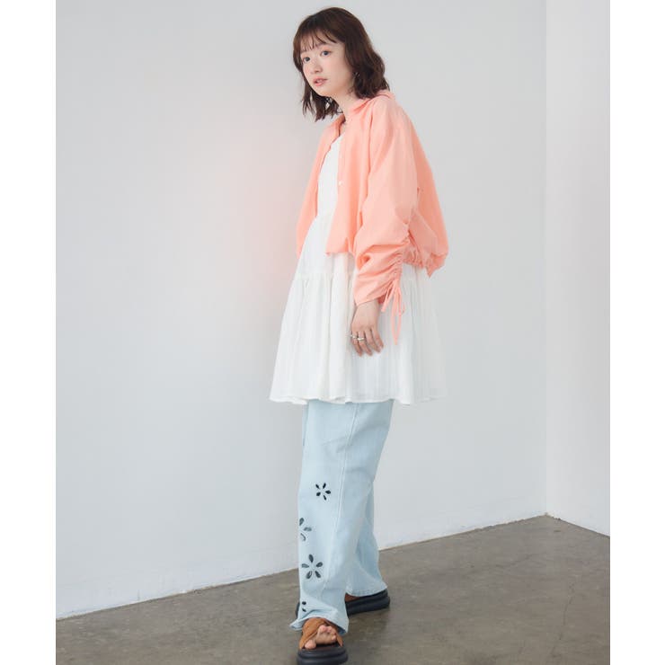 裾タックシャーリングSH | RETRO GIRL | 詳細画像11 