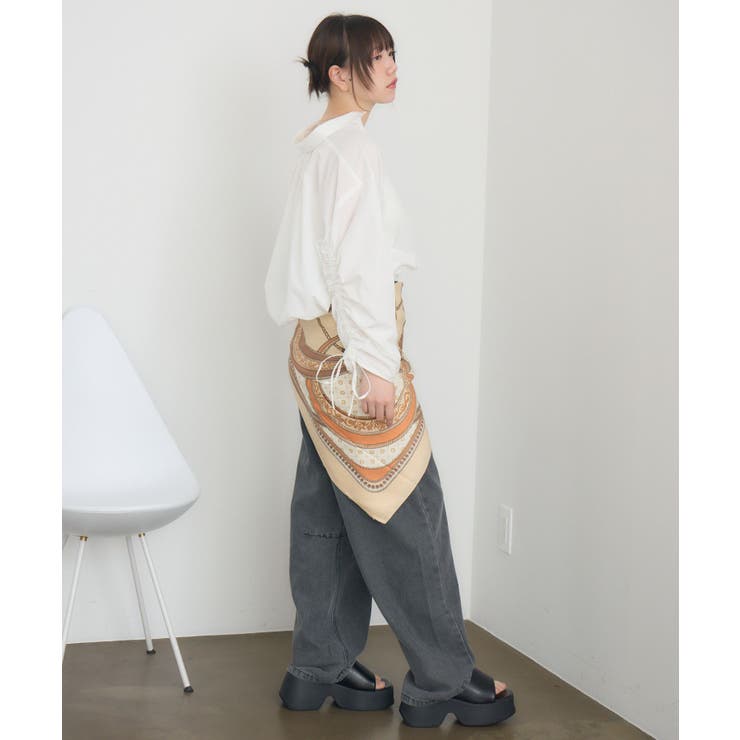 裾タックシャーリングSH | RETRO GIRL | 詳細画像26 