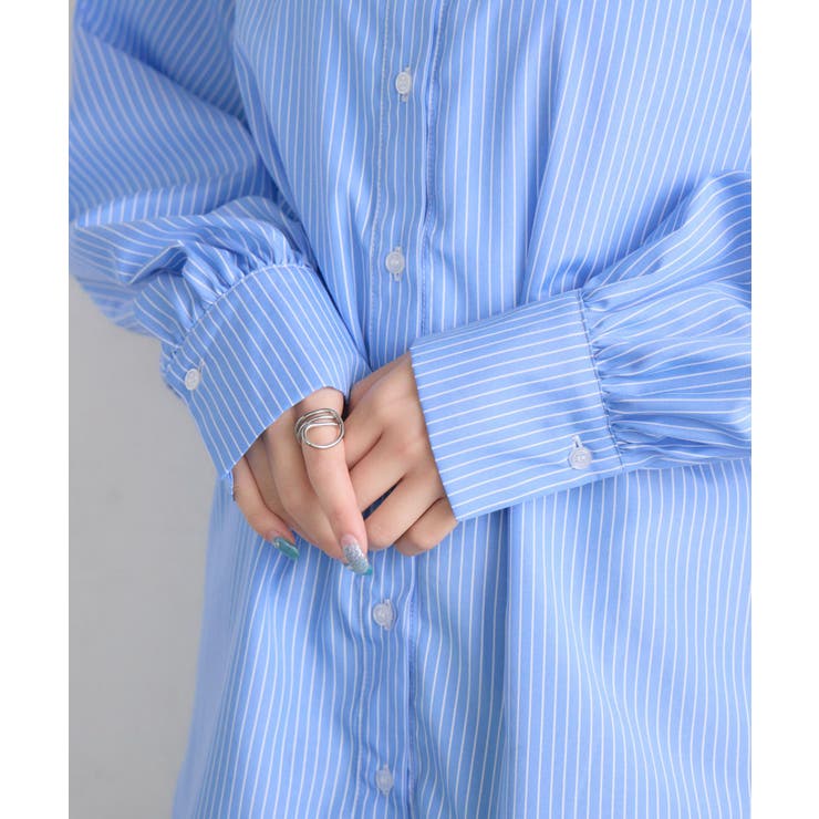 シャギーベストSETシャツ | RETRO GIRL | 詳細画像30 